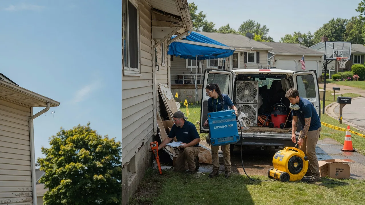 Ceiling Leak Cleanup in Garden Plain, KS near me