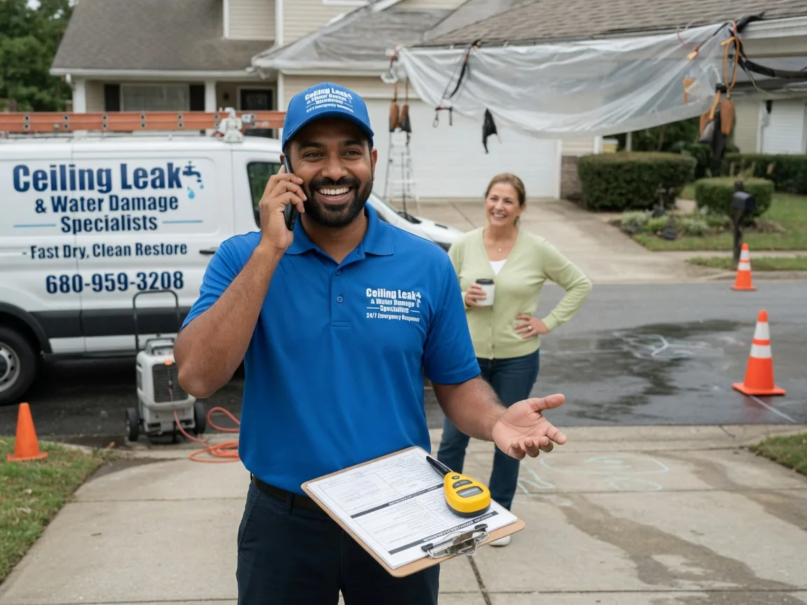 Ceiling Leak Cleanup Garden Plain, KS FAQs